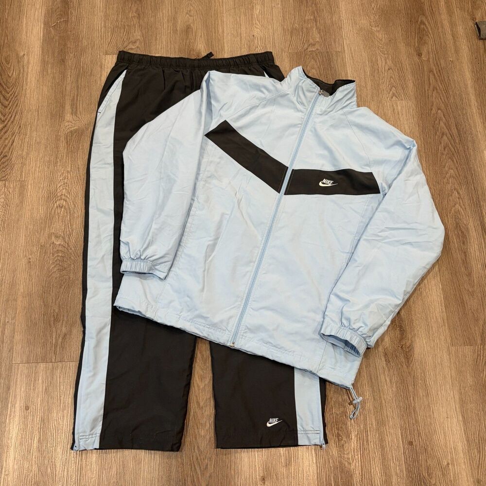 Vintage 2000s 00s Nike Y2K Tracksuit Track Suit Jacket & Pants Men's Size XXL